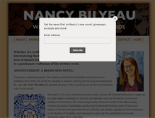 Tablet Screenshot of nancybilyeau.com